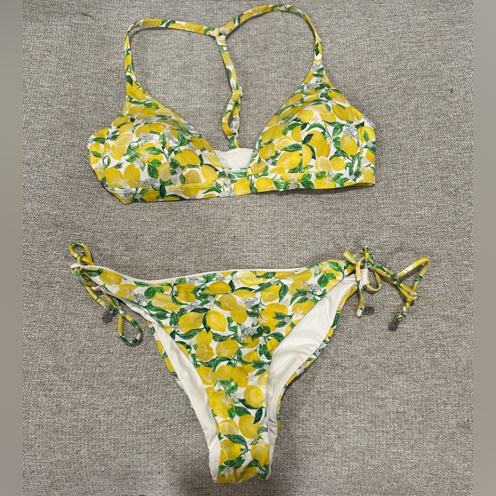 Lululemon Athletica Deep Sea Swim Sun Soaker Bikini